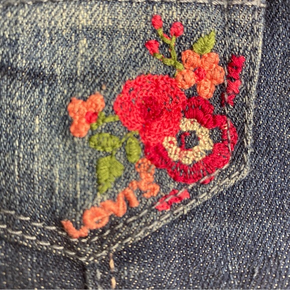 Levis Infant Skirtall Denim Dress - Size 18M - Picture 5 of 7